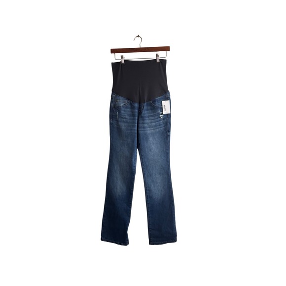 Sonoma Goods For Life Denim - Sonoma Goods For Life Maternity Bootcut Jeans Medium Wash Distressed Size 2 MAT‎